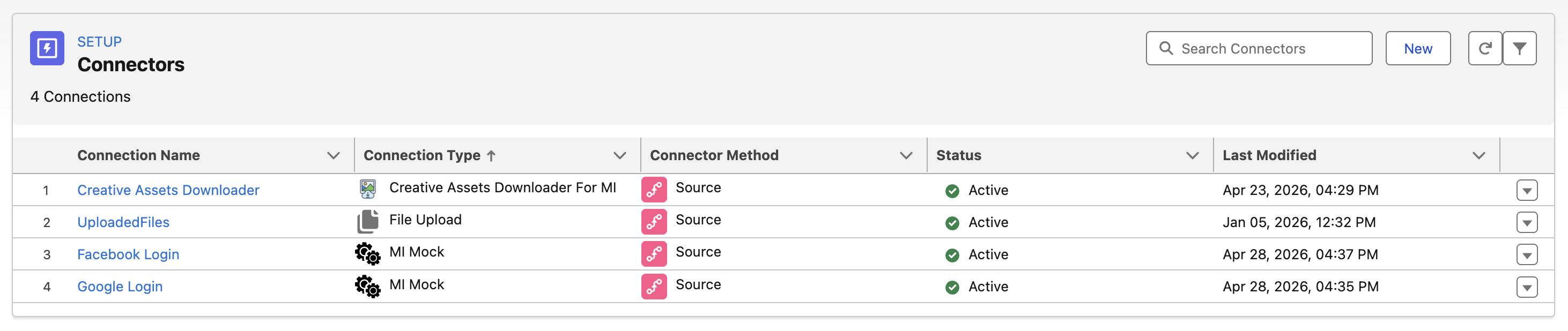 Other Connectors Page